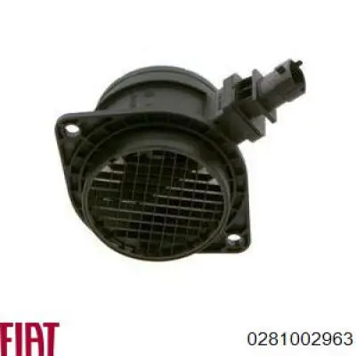 Compre 0281002963 Fiat/Alfa/Lancia Sensor de fluxo (consumo) de ar, medidor de consumo M.A.F. - (Mass Airflow)