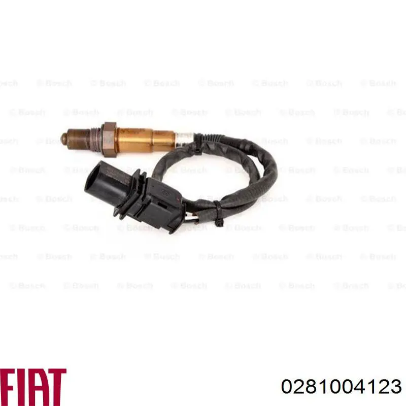 Compre 0281004123 Fiat/Alfa/Lancia Sonda lambda, sensor de oxigênio