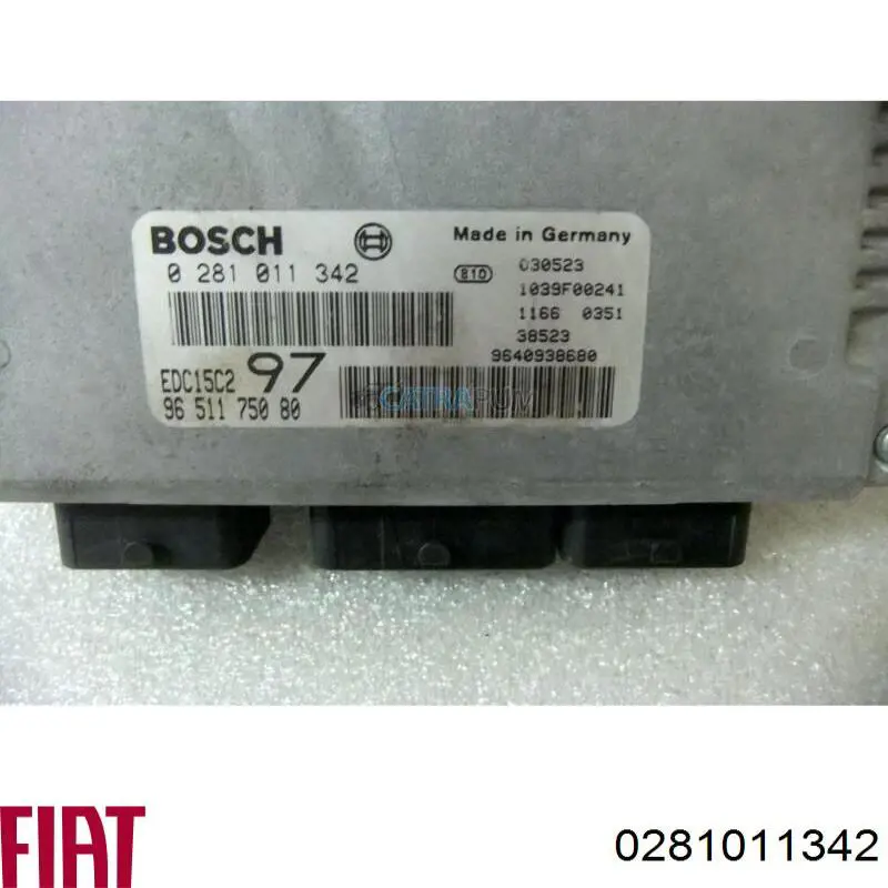 0281011342 Fiat/Alfa/Lancia Módulo de direção (Centralina eletrônica) de motor