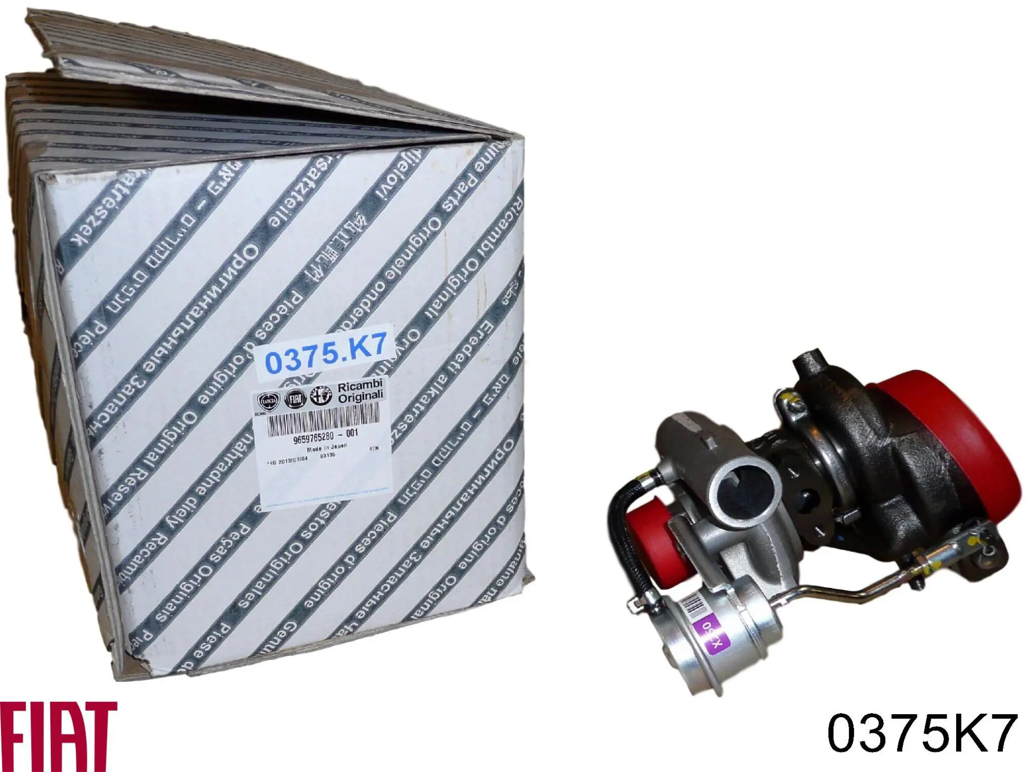 Turbina Fiat/Alfa/Lancia 0375K7 preço, a partir de 211,48 USD