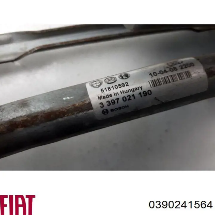 0390241564 Fiat/Alfa/Lancia Trapézio de limpador pára-brisas