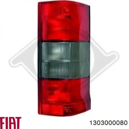 Compre 1303000080 Fiat/Alfa/Lancia Lanterna traseira esquerda