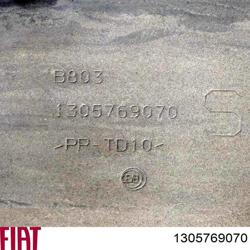Placa sobreposta do pára-lama traseiro esquerdo Fiat/Alfa/Lancia 1305769070 preço, a partir de 50,51 USD