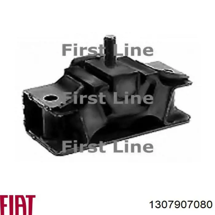 Coxim (suporte) direito de motor Fiat/Alfa/Lancia 1307907080 preço, a partir de 31,75 USD