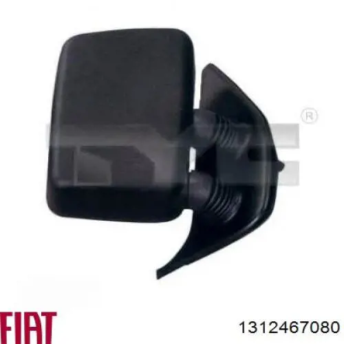 Compre 1312467080 Fiat/Alfa/Lancia Espelho de retrovisão esquerdo