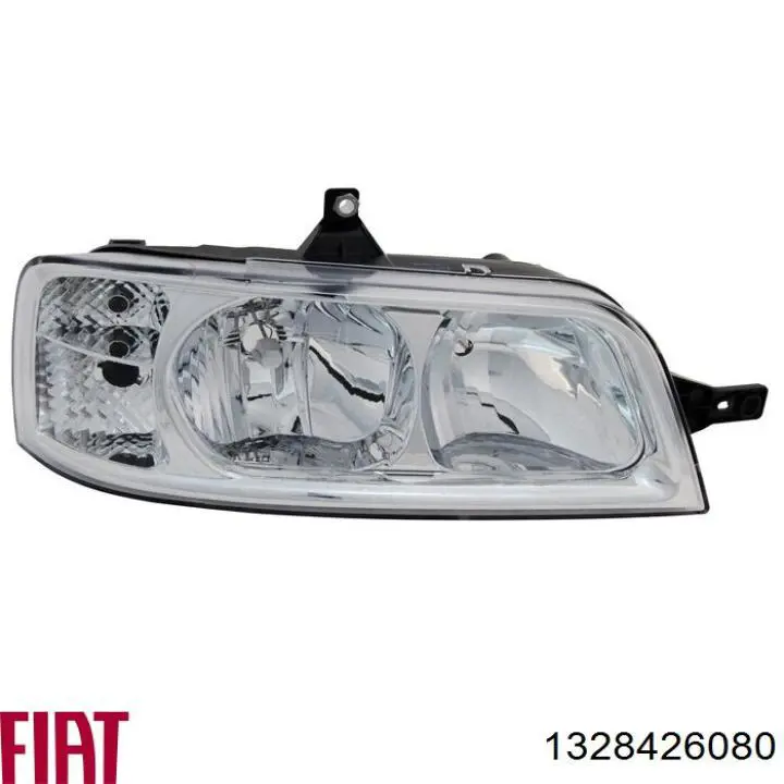 Luz esquerda 1328426080 Fiat/Alfa/Lancia