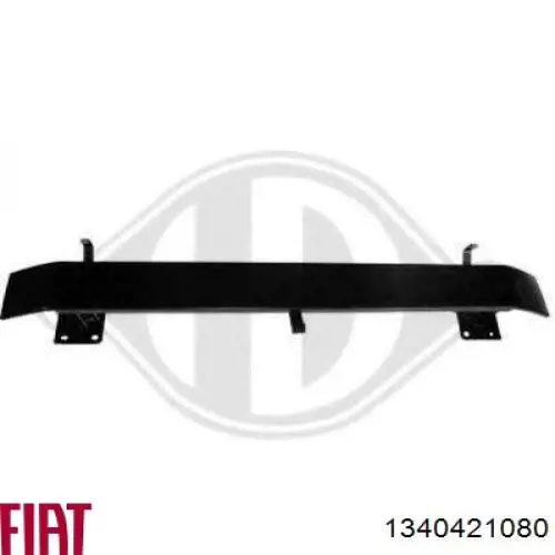 1340421080 Fiat/Alfa/Lancia Reforçador do pára-choque dianteiro
