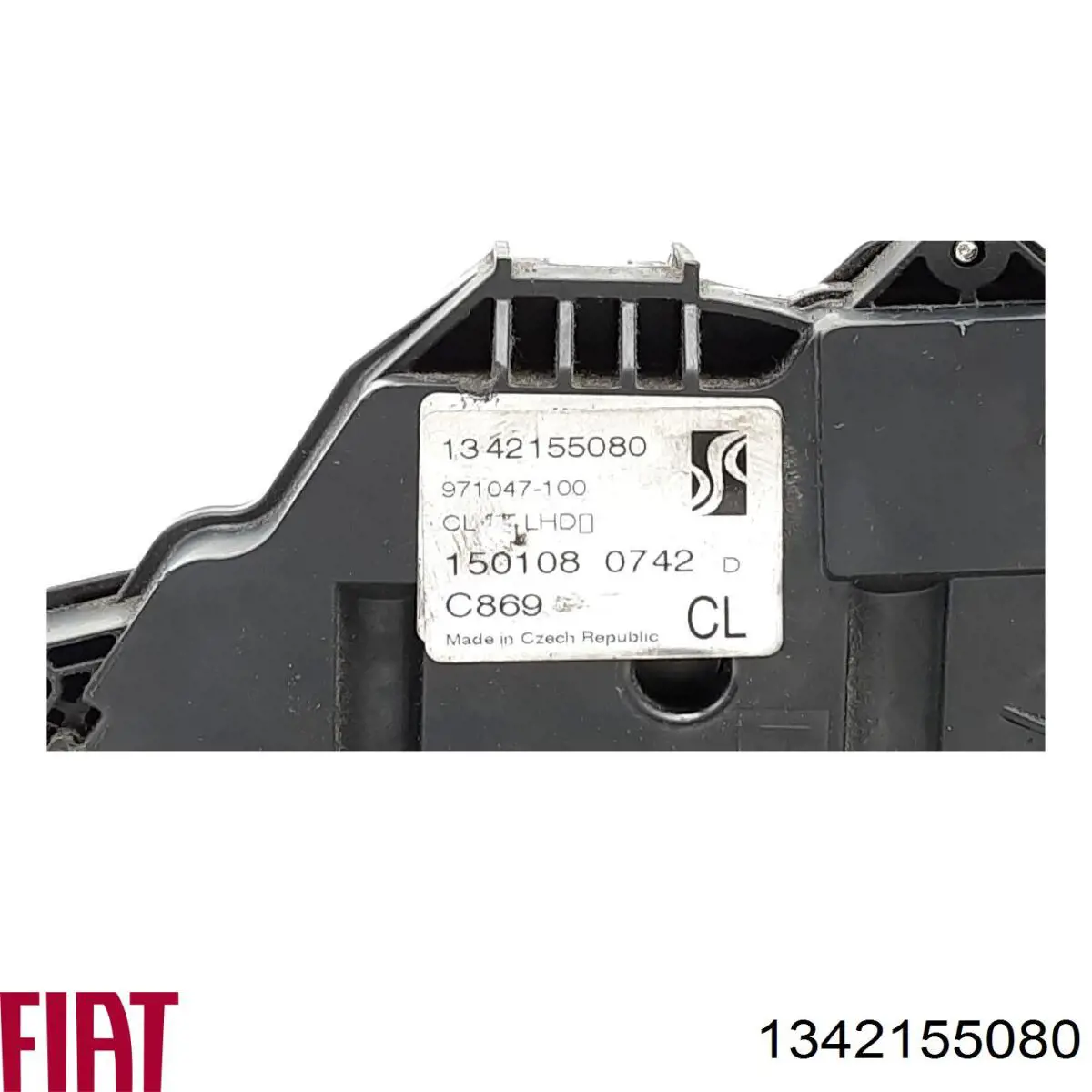 1342155080 Fiat/Alfa/Lancia Fecho da porta dianteira esquerda