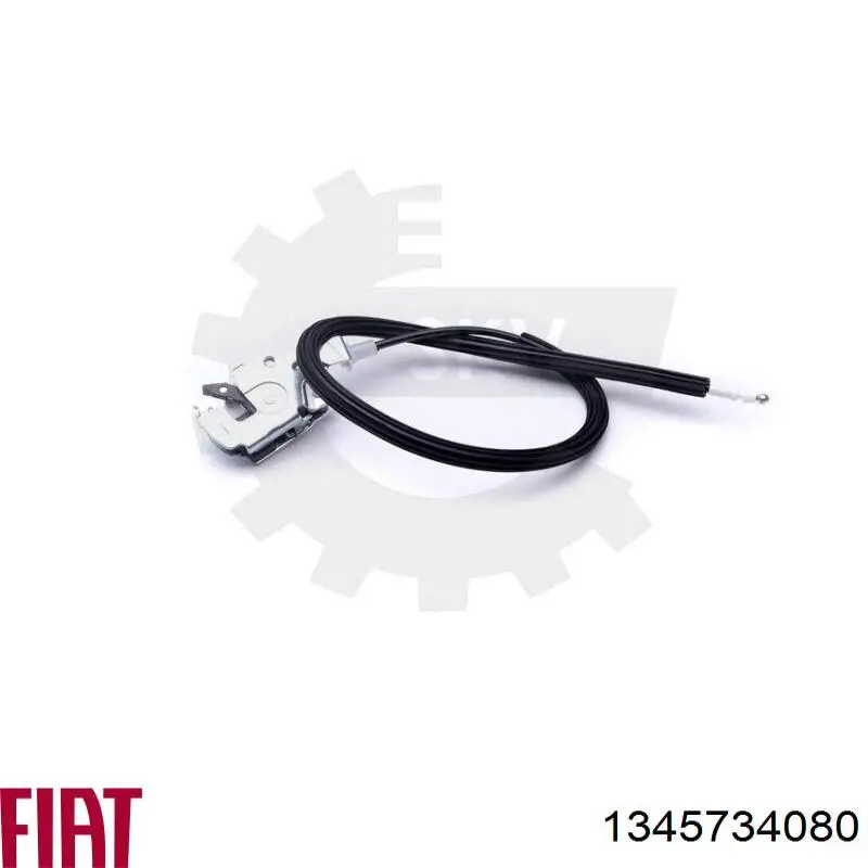 Fecho inferior da porta traseira esquerda batente 5770Z75 Polcar