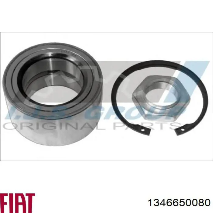 1346650080 Fiat/Alfa/Lancia Rolamento de cubo dianteiro