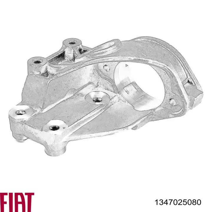 1347025080 Fiat/Alfa/Lancia Suporte de rolamento suspenso do semieixo dianteiro