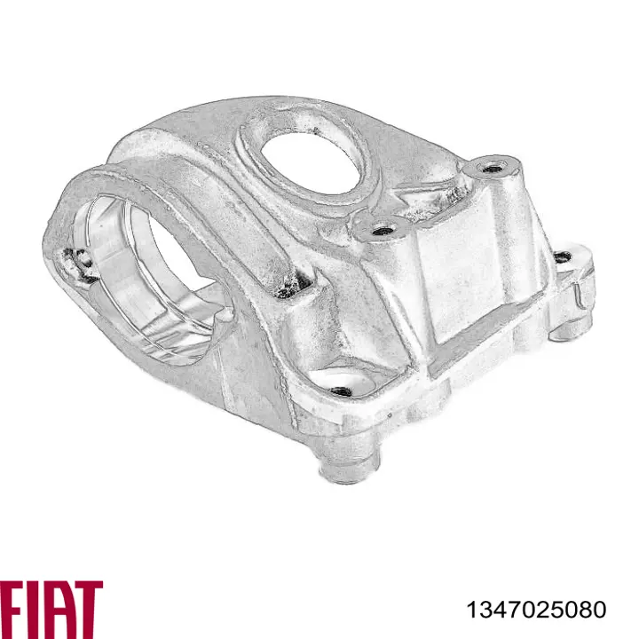 1347025080 Fiat/Alfa/Lancia Suporte de rolamento suspenso do semieixo dianteiro