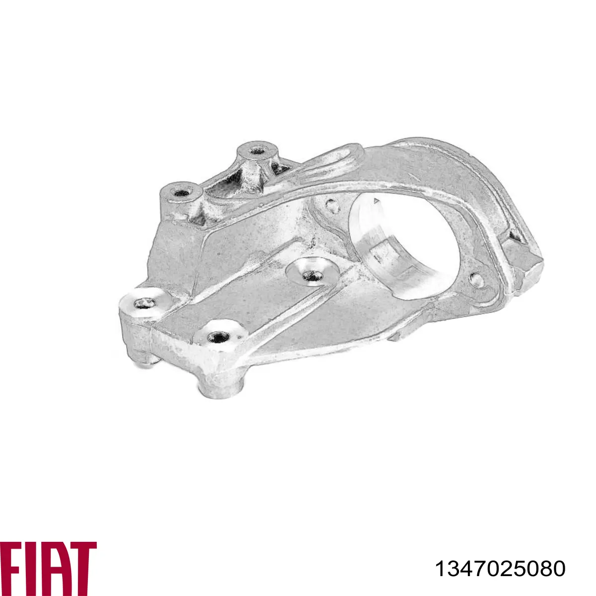 Suporte de rolamento suspenso do semieixo dianteiro 1347025080 Fiat/Alfa/Lancia