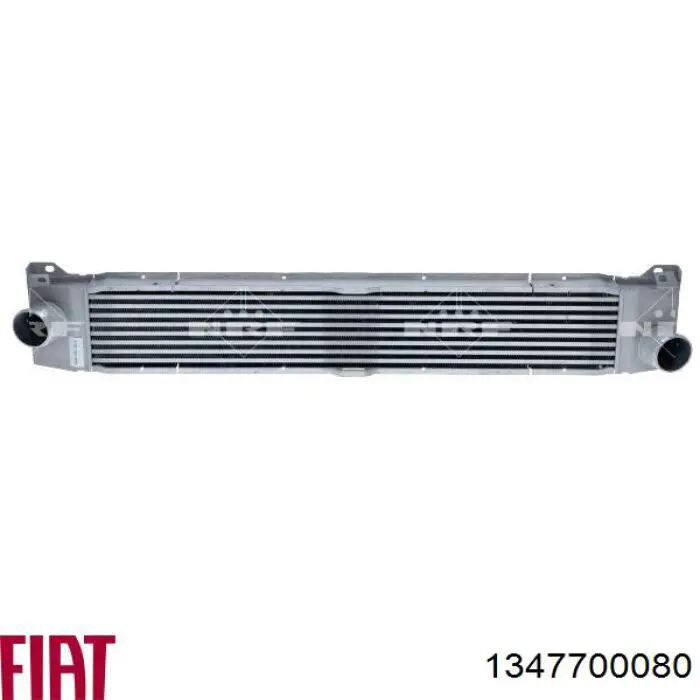 1347700080 Fiat/Alfa/Lancia Radiador de intercooler