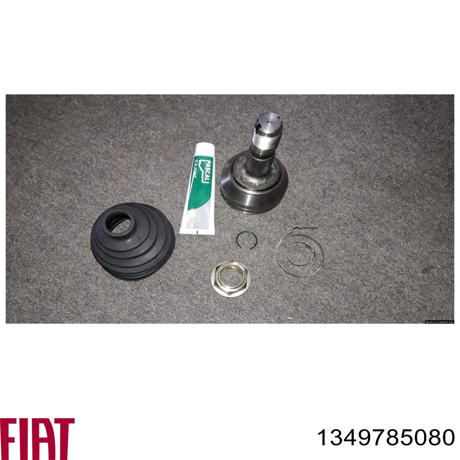 Semieixo (acionador) dianteiro direito Fiat/Alfa/Lancia 1349785080 preço, a partir de 102,15 USD