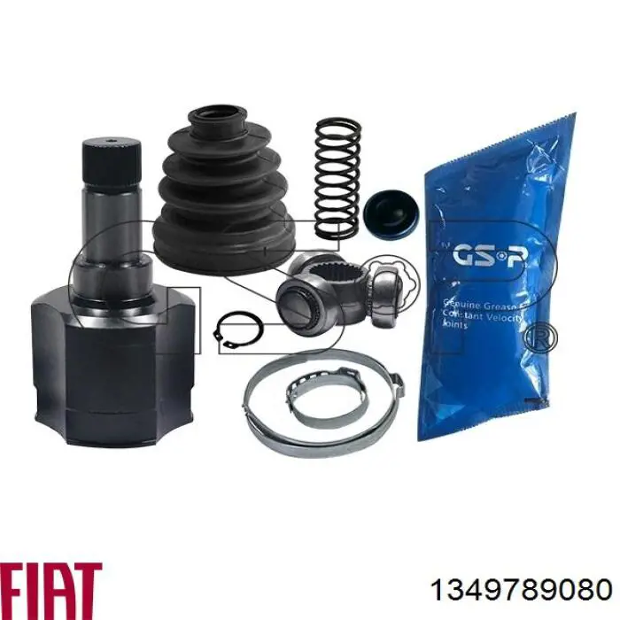 Semieixo (acionador) dianteiro esquerdo Fiat/Alfa/Lancia 1349789080 preço, a partir de 87,65 USD