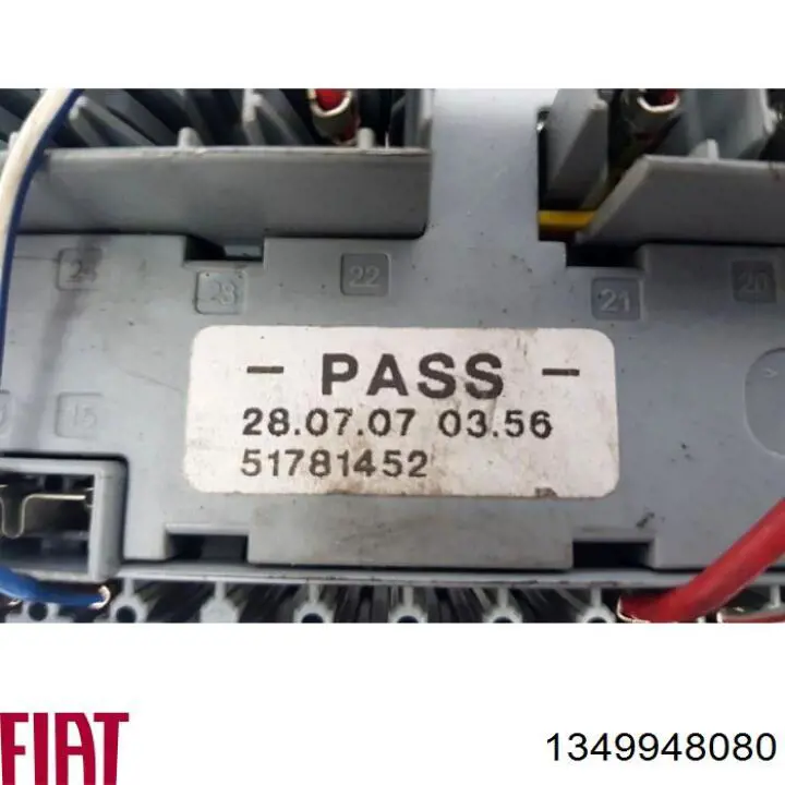 1349948080 Fiat/Alfa/Lancia Bateria recarregável (PILHA)