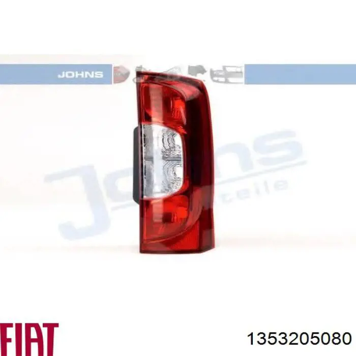 Compre 1353205080 Fiat/Alfa/Lancia Lanterna traseira direita