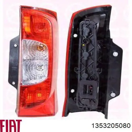1353205080 Fiat/Alfa/Lancia Lanterna traseira direita