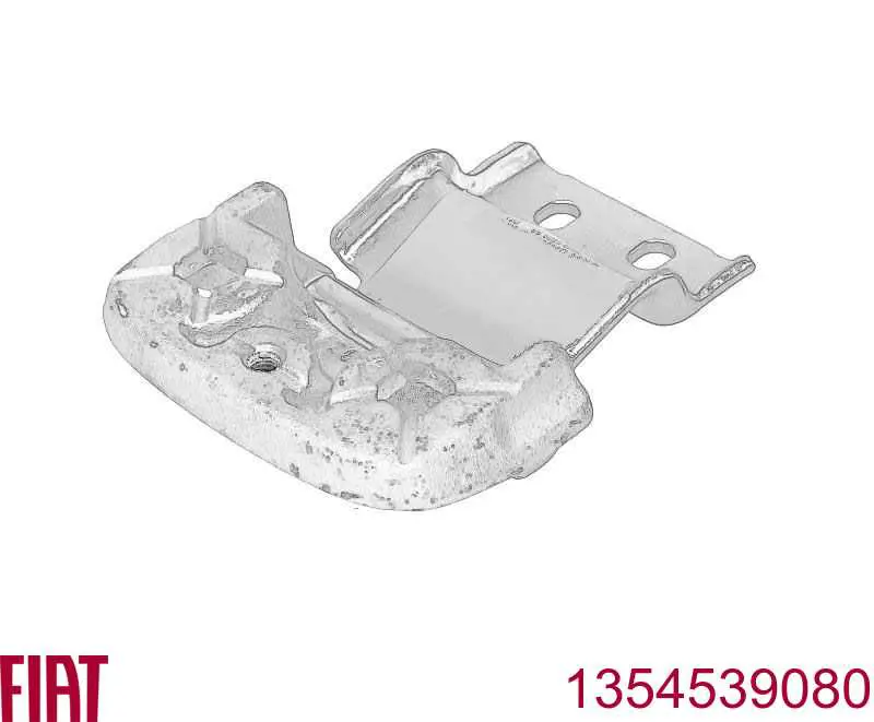 1617323880 Peugeot/Citroen Gozno direito superior da porta traseira (batente)