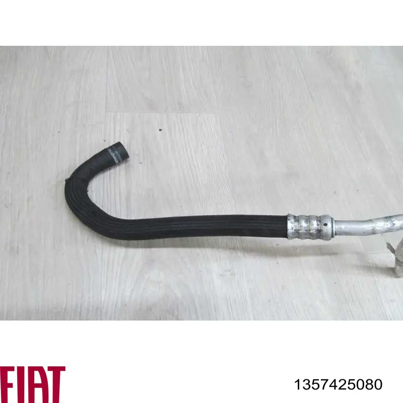 1357425080 Fiat/Alfa/Lancia Mangueira da Direção hidrâulica assistida de pressão baixa, desde o tanque até a bomba
