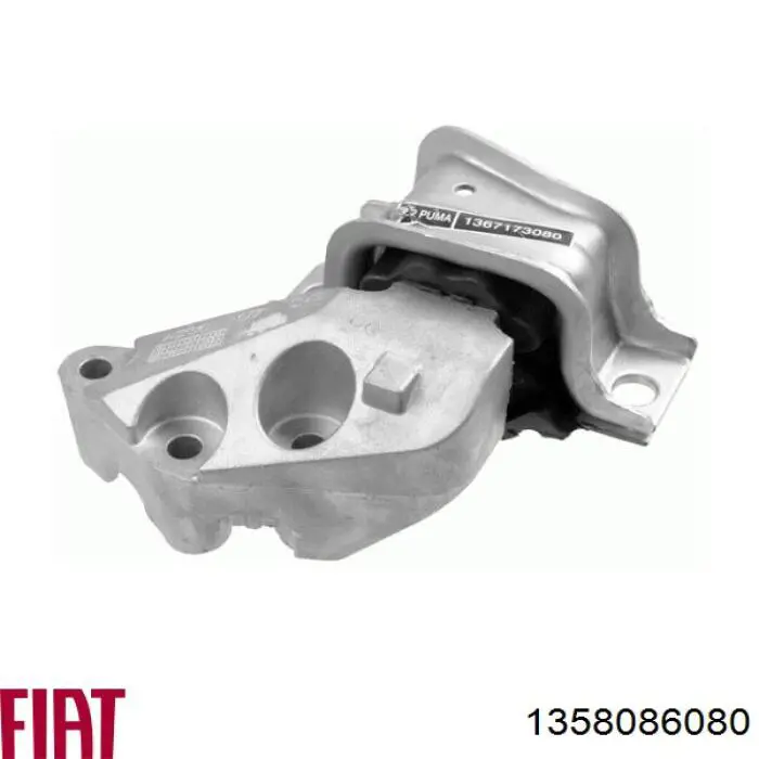 Coxim (suporte) direito de motor Fiat/Alfa/Lancia 1358086080 preço, a partir de 60,96 USD