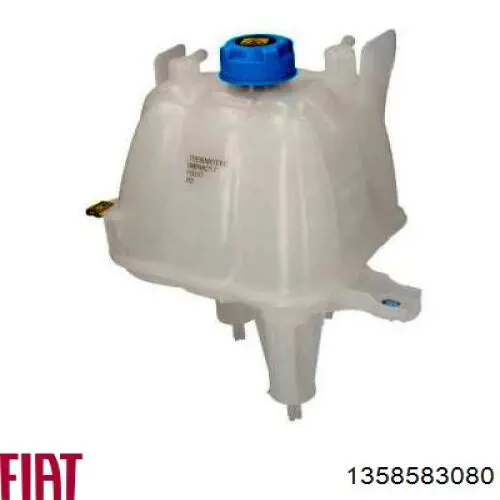 Compre 1358583080 Fiat/Alfa/Lancia Tanque de expansão do sistema de esfriamento