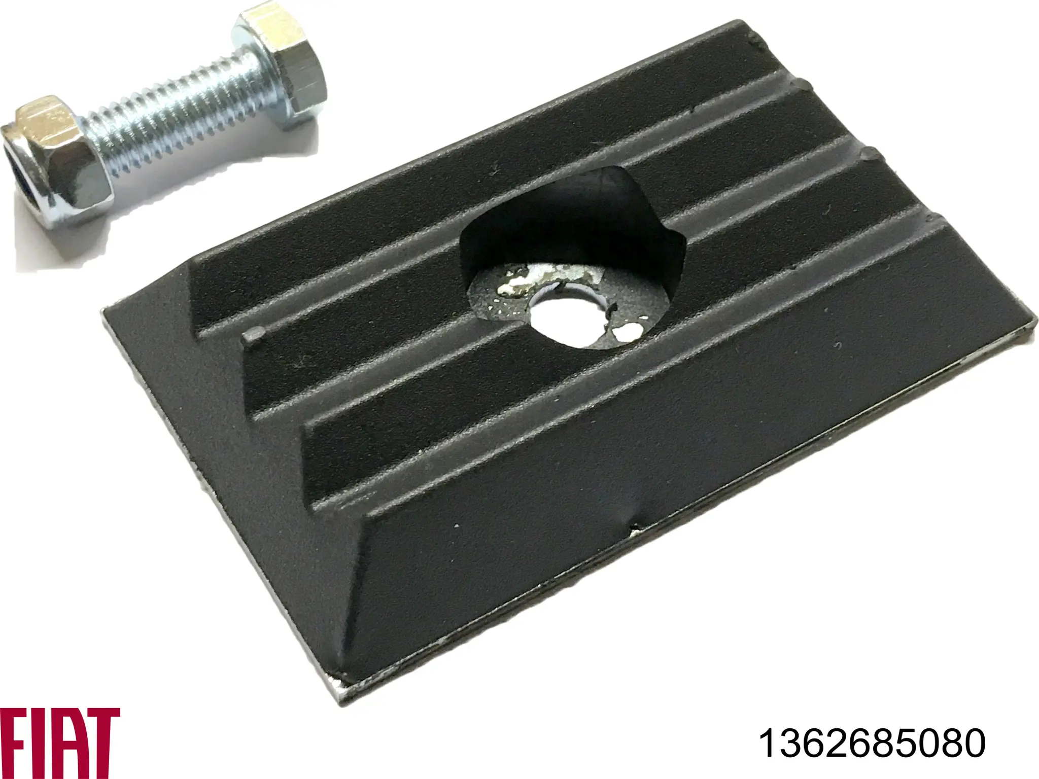 1362685080 Fiat/Alfa/Lancia Coxim de chapa principal da suspensão de lâminas traseira