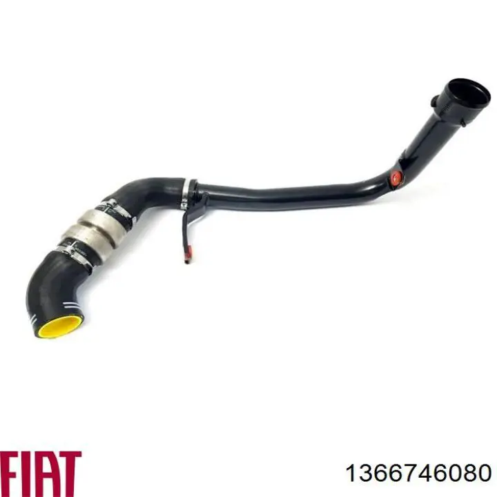 1366746080 Fiat/Alfa/Lancia Mangueira (cano derivado) de intercooler