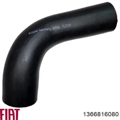 Mangueira (cano derivado) de intercooler Fiat/Alfa/Lancia 1366816080 preço, a partir de 54,30 USD