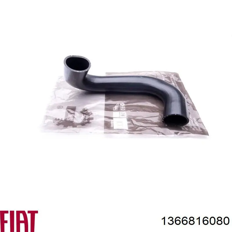Mangueira (cano derivado) de intercooler 1366816080 Fiat/Alfa/Lancia