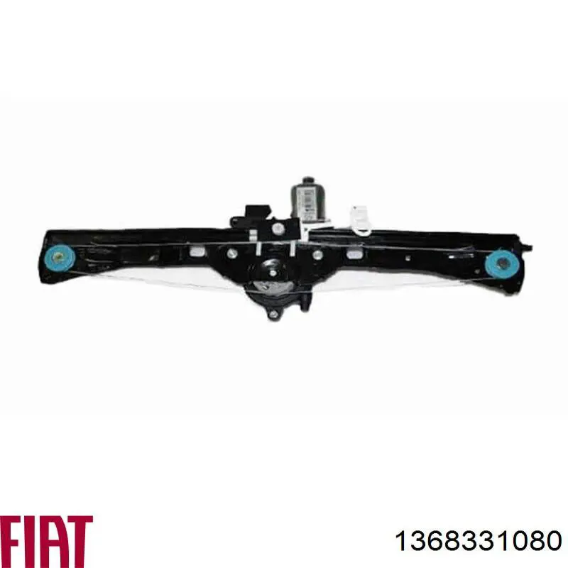 Mecanismo de acionamento de vidro da porta dianteira esquerda Fiat/Alfa/Lancia 1368331080 preço, a partir de 45,28 USD