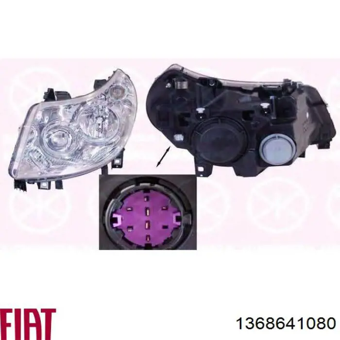 1368641080 Fiat/Alfa/Lancia Luz esquerda