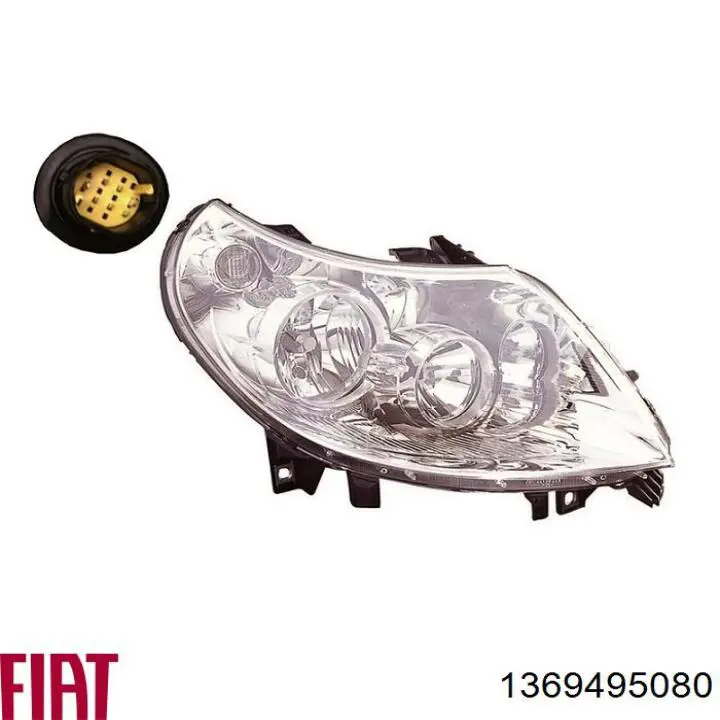 1369495080 Fiat/Alfa/Lancia Luz direita