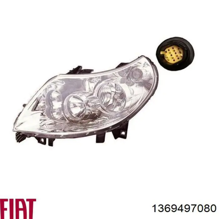 Luz esquerda Fiat/Alfa/Lancia 1369497080 preço, a partir de 150,92 USD