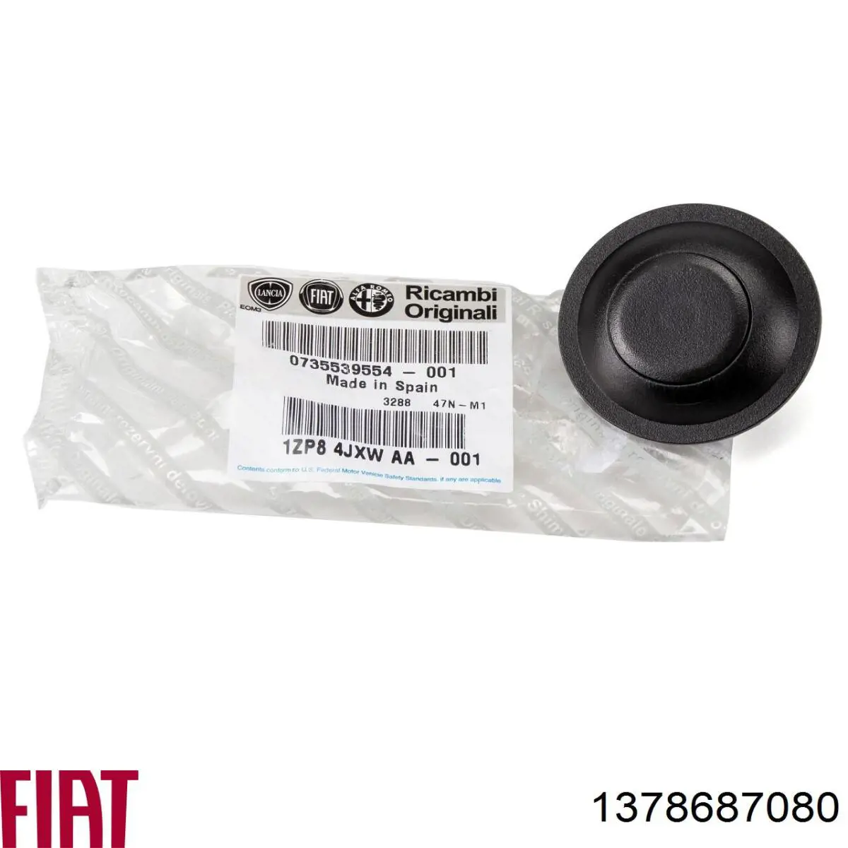 Compre 1378687080 Fiat/Alfa/Lancia Isolamento de ruído da capota