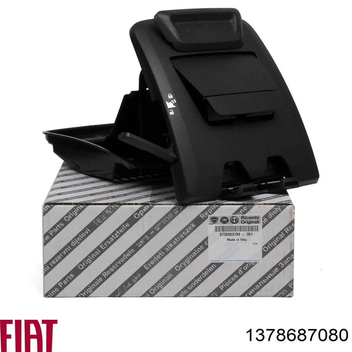 Isolamento de ruído da capota 1378687080 Fiat/Alfa/Lancia