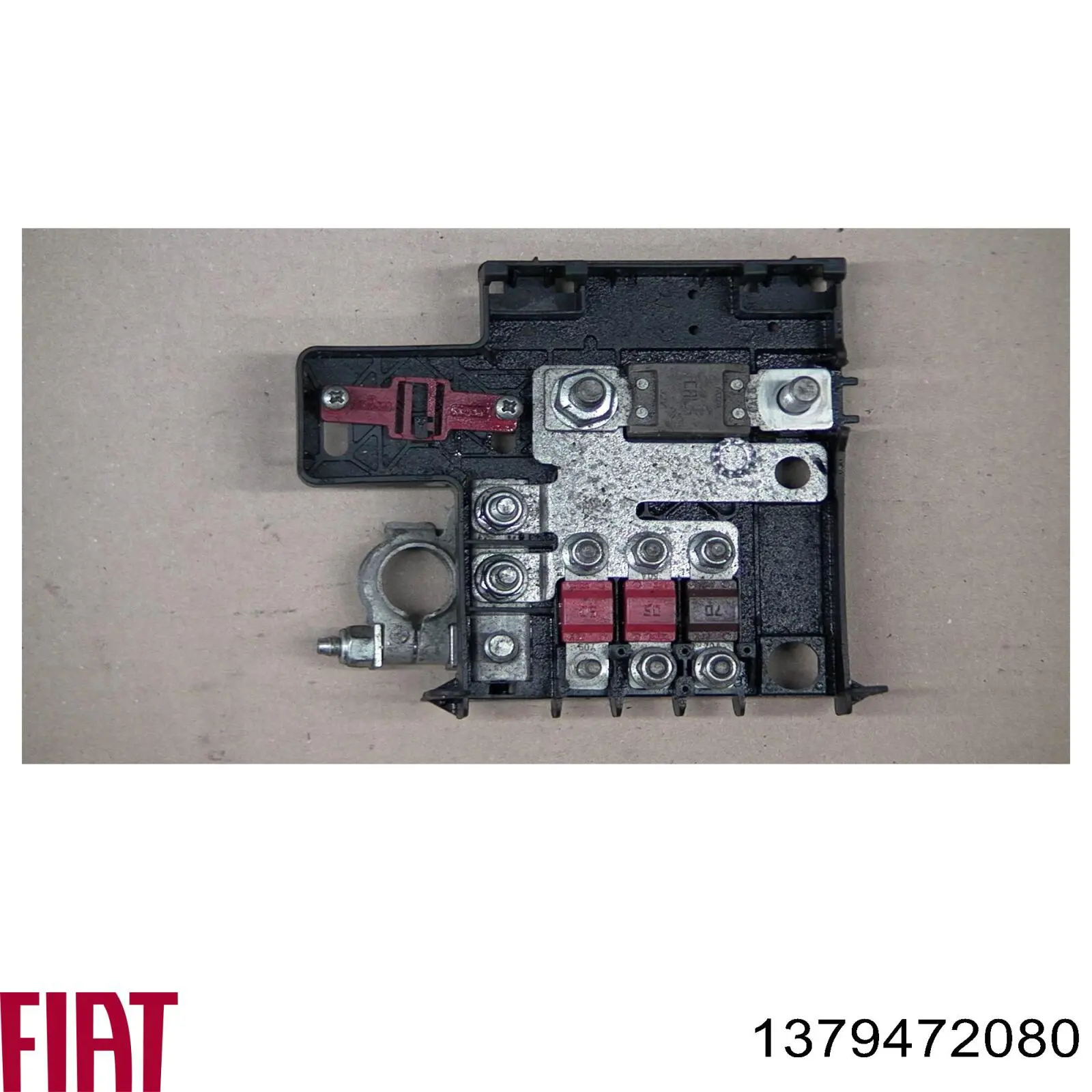 1379472080 Fiat/Alfa/Lancia Suporte superior do radiador (painel de montagem de fixação das luzes)