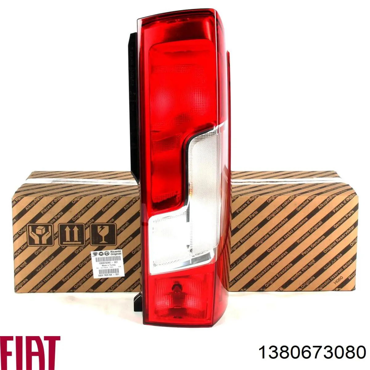 Lanterna traseira esquerda 1380673080 Fiat/Alfa/Lancia