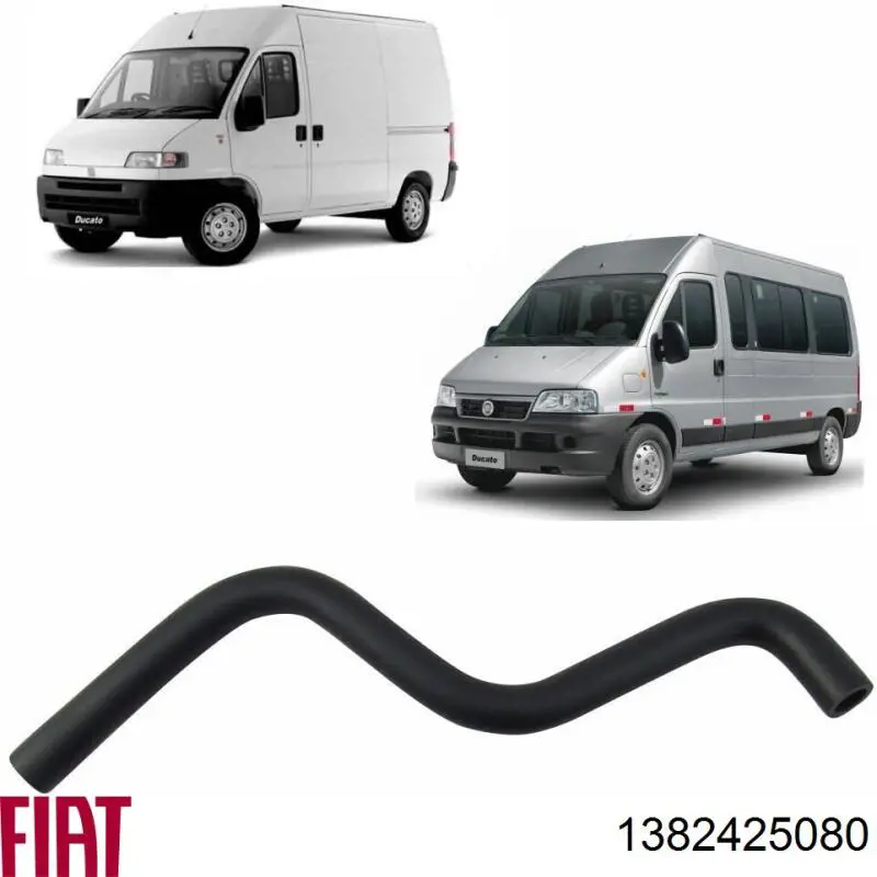 Radiador de esfriamento de motor 1382425080 Fiat/Alfa/Lancia