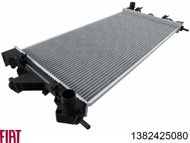 Radiador de esfriamento de motor 1382425080 Fiat/Alfa/Lancia