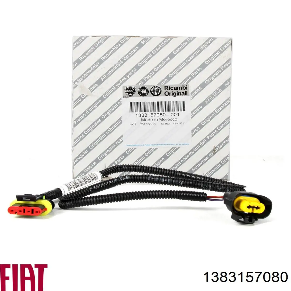 Compre 1383157080 Fiat/Alfa/Lancia Instalação elétrica das luzes de nevoeiro dianteiras