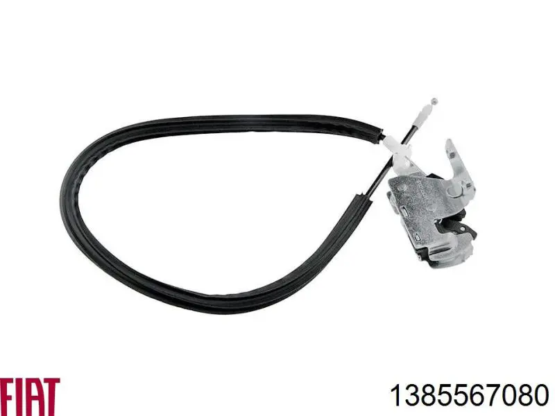 1385567080 Fiat/Alfa/Lancia Fecho inferior da porta traseira esquerda batente