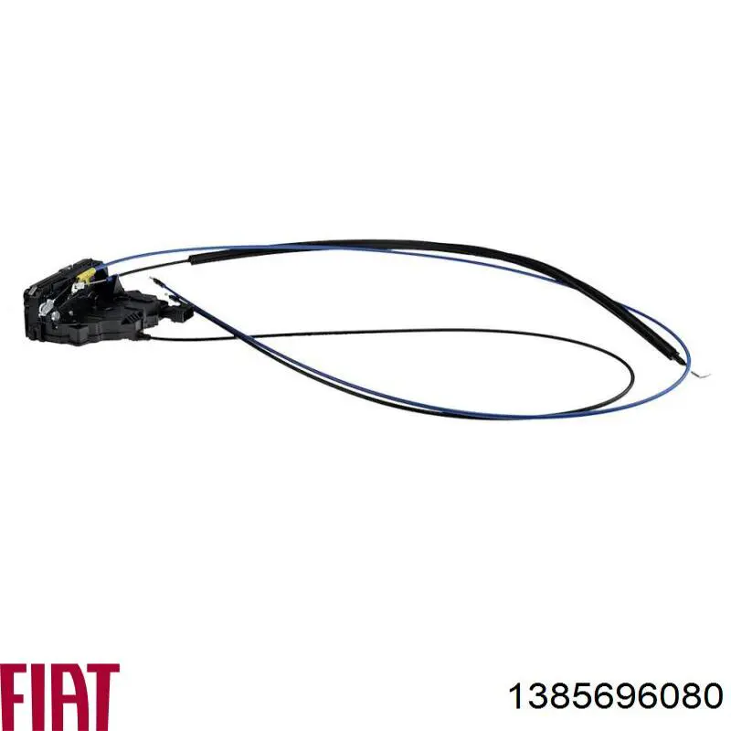1385696080 Fiat/Alfa/Lancia Fecho da porta lateral deslizante direita
