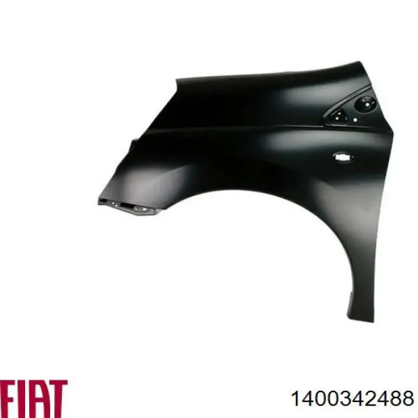 Compre 1400342488 Fiat/Alfa/Lancia Pára-lama dianteiro esquerdo