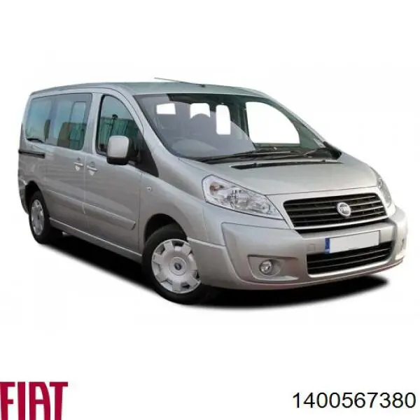 Compre 1400567380 Fiat/Alfa/Lancia Amortecedor dianteiro direito