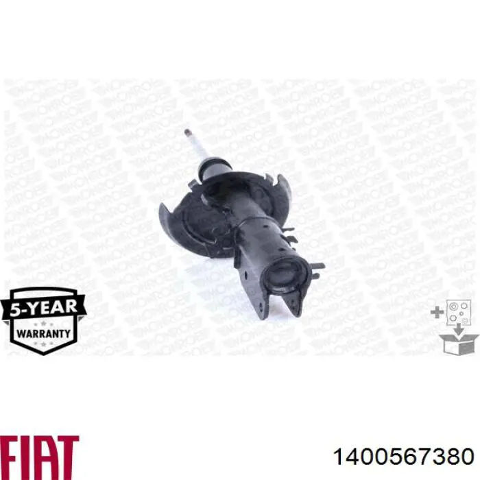 Amortecedor dianteiro direito 1400567380 Fiat/Alfa/Lancia