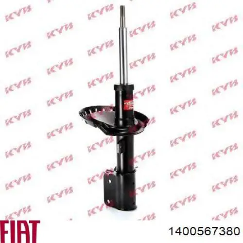 Amortecedor dianteiro direito Fiat/Alfa/Lancia 1400567380
