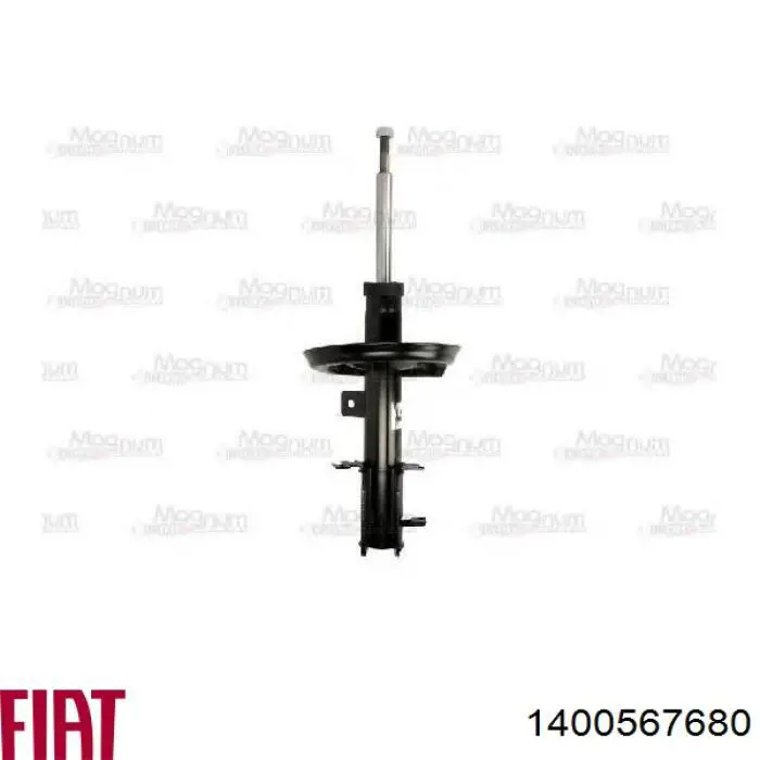 Amortecedor dianteiro esquerdo 1400567680 Fiat/Alfa/Lancia