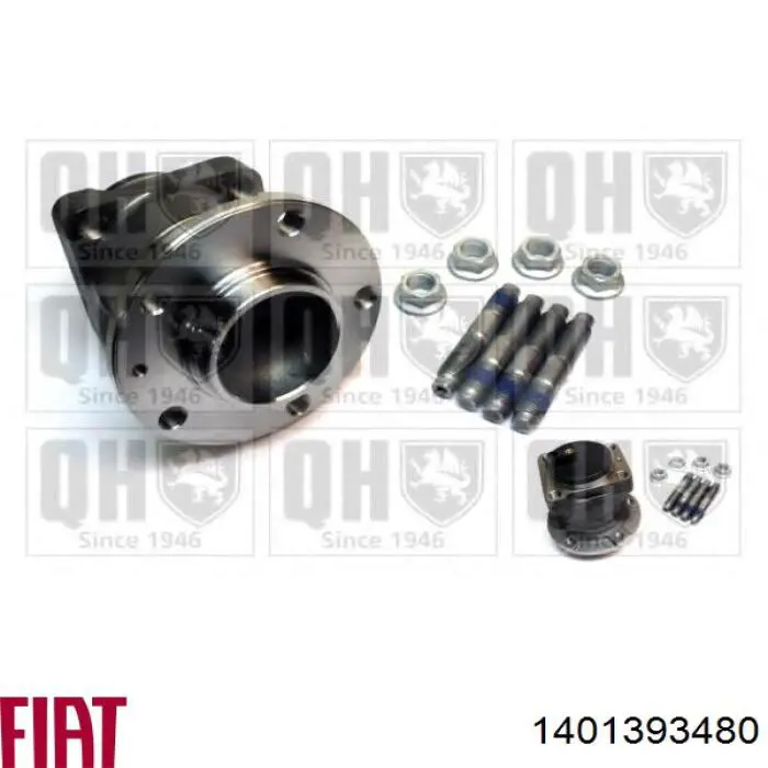 Compre 1401393480 Fiat/Alfa/Lancia Cubo traseiro
